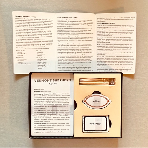 Cheese tasting party kit with flavor info & ID cards Date night idea Book club - Picture 3 of 4